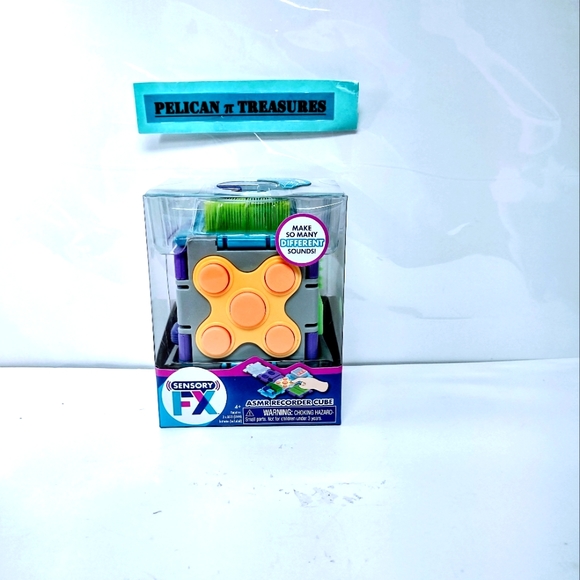 Sensory FX ASMR Recorder Cube Oddly Satisfying Unique Soothing Sounds NIB - Picture 1 of 6